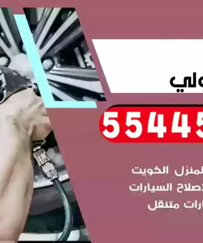 كهرباء وبنشر متنقل حولي