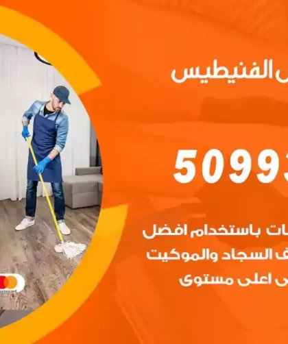 شركات تنظيف شقق وفلل الفنيطيس