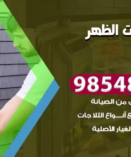 فني ثلاجات الظهر