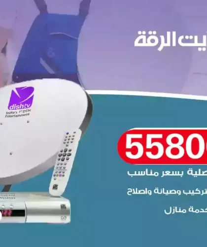 فني تركيب ستلايت الرقة