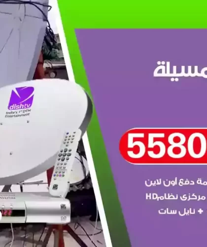 فني تركيب ستلايت المسيلة