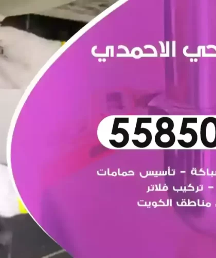 فني صحي الاحمدي