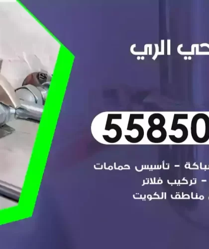 فني صحي الري